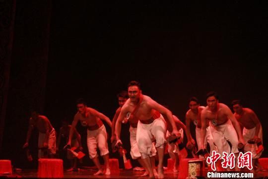 圖為舞蹈展演。　徐雪 攝