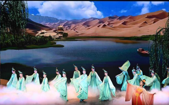原創(chuàng)音樂(lè)劇《敦煌·星》上演：妙音舞蹈展千年詩(shī)文韻味